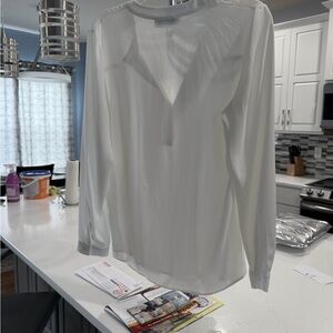 Lola & Sophie Gently Used White Blouse